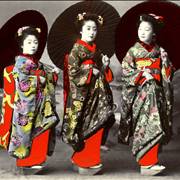 Vintage Japanese Umbrella